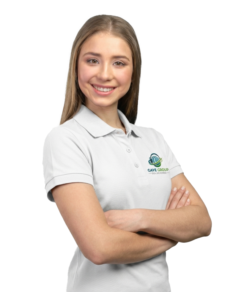 mujer callcenter de brazos cruzados